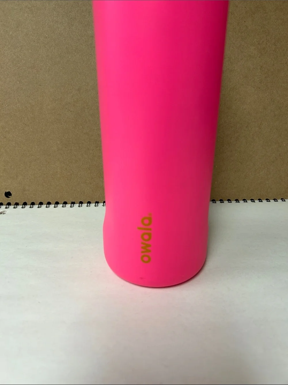 Owala Hot Pink Insulated Bottle with Carry Handle